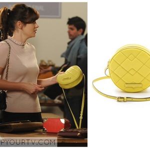 Marc by Marc Jacobs Yellow Jackson Quilted Circle Bag
